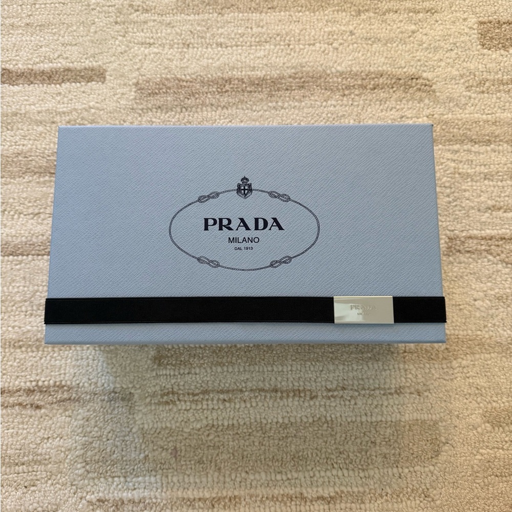 Prada - Empty Shoe Box with Wrapping/Dust Bag